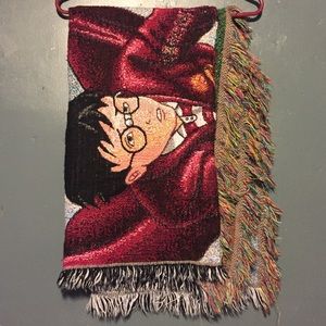 Harry Potter woven throw blanket